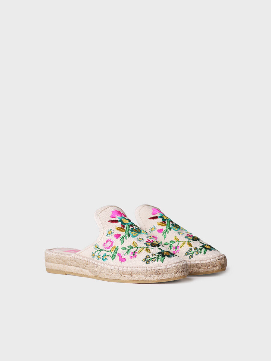 Women's embroidered espadrille - CULIP