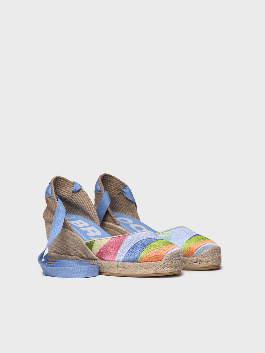 Women's multicoloured espadrilles - CASTELL