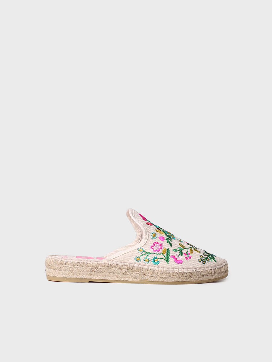 Women's embroidered espadrille - CULIP